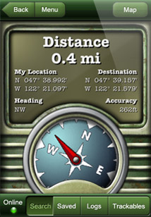 geocaching compass