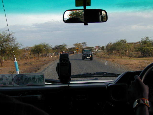 在肯尼亚，去世界上第一个虚拟藏点的路上