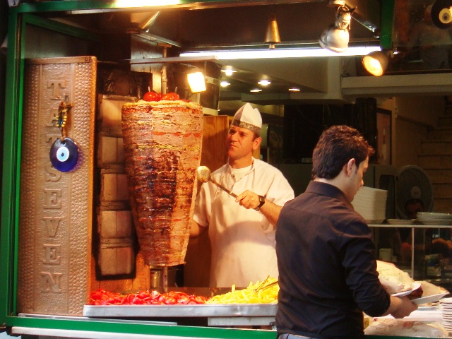 Doner Kebab土耳其烤肉 图片来自wikipedia