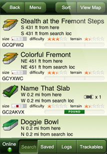 Geocaching.com官方软件介绍