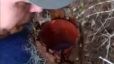 一段空心的管子